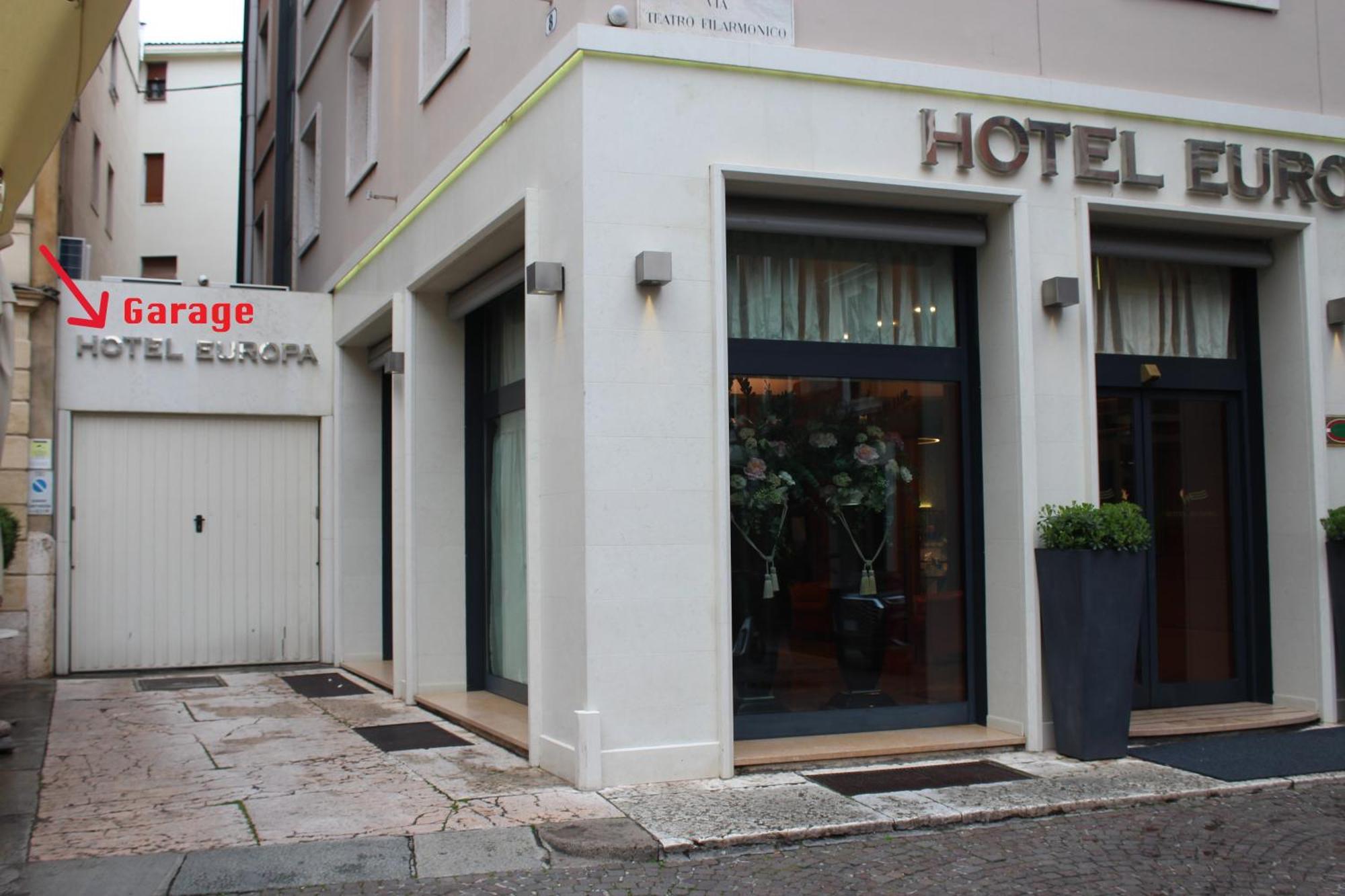 Hotel Europa Верона Екстериор снимка